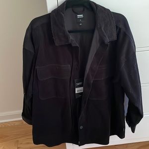 Corduroy shacket new with tags